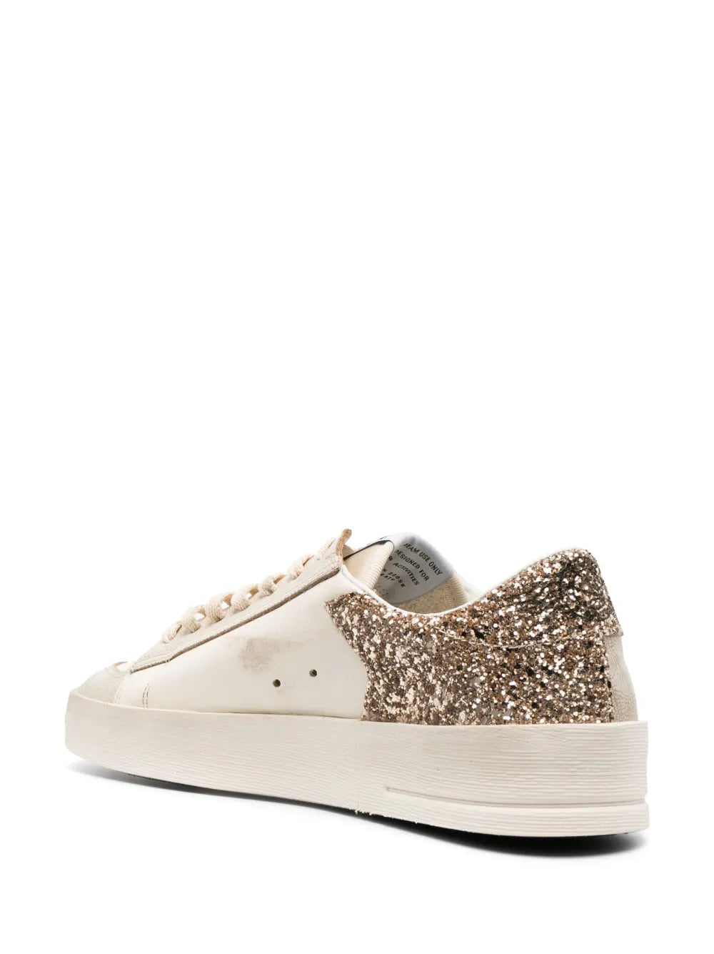 Golden Goose star-patch lace-up sneakers