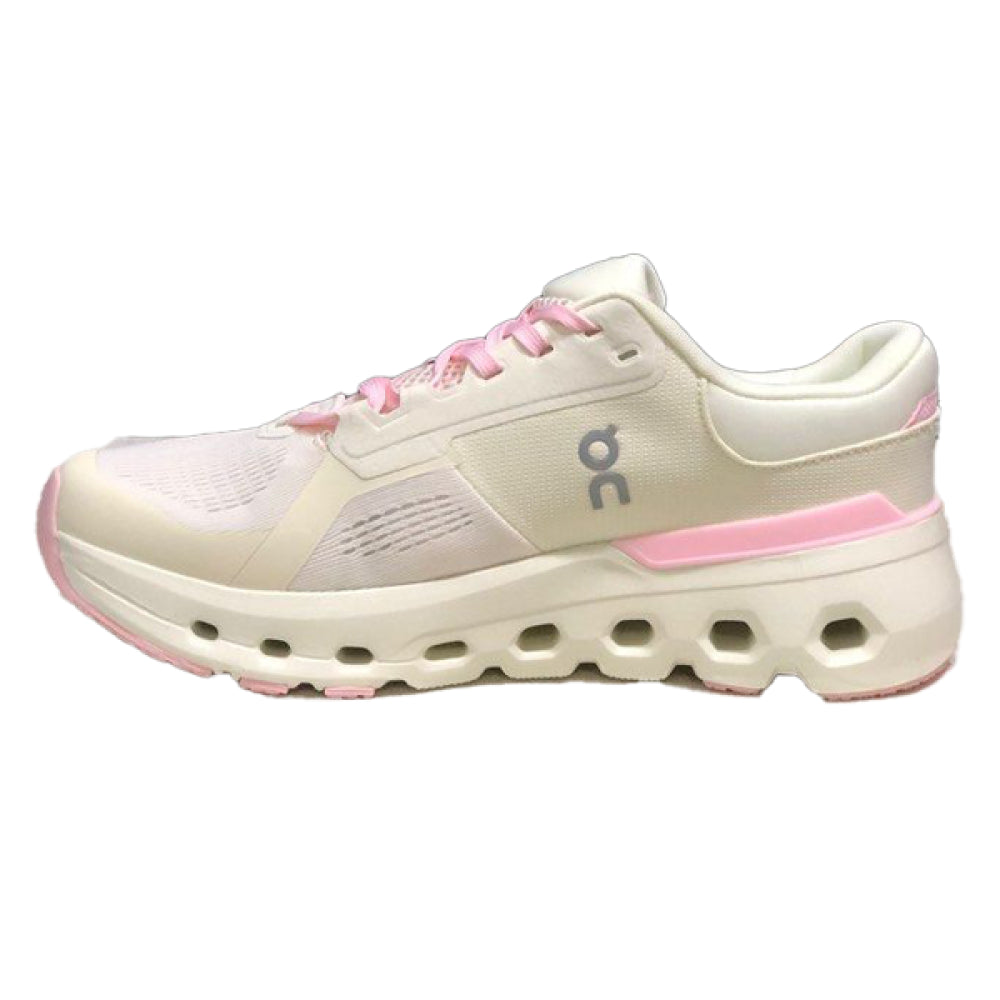 On Running Cloud Runner Shoes, White Pink, Sporty, Elegant