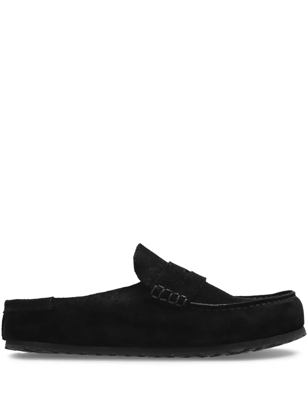 Birkenstock Naples suede loafer-style mules