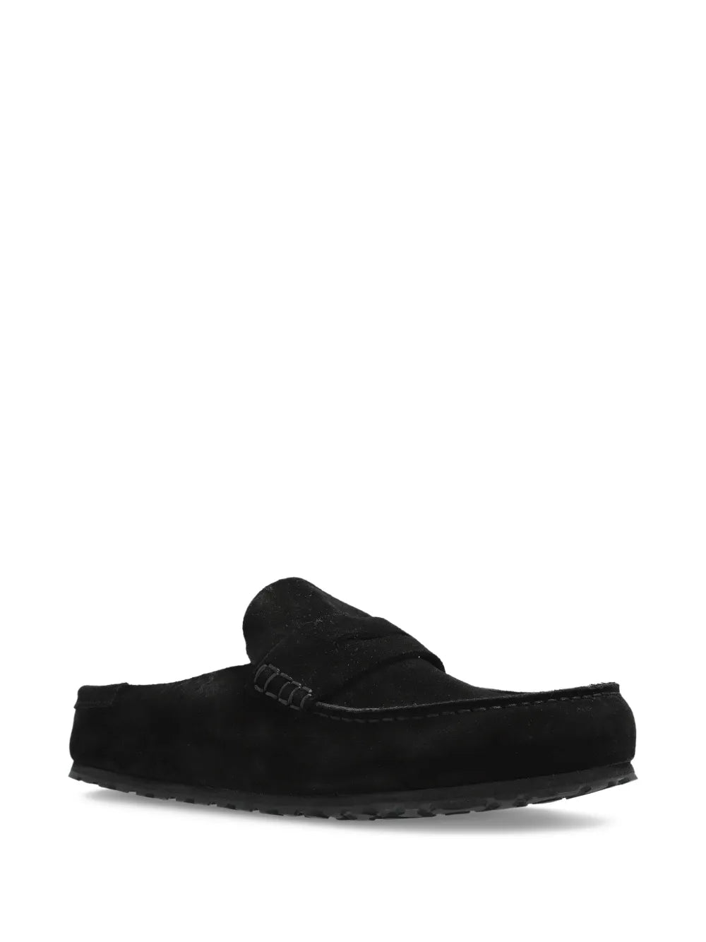 Birkenstock Naples suede loafer-style mules