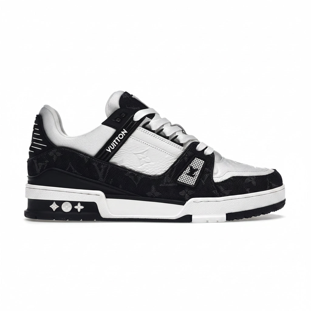 Louis Vuitton LV Trainer White Black