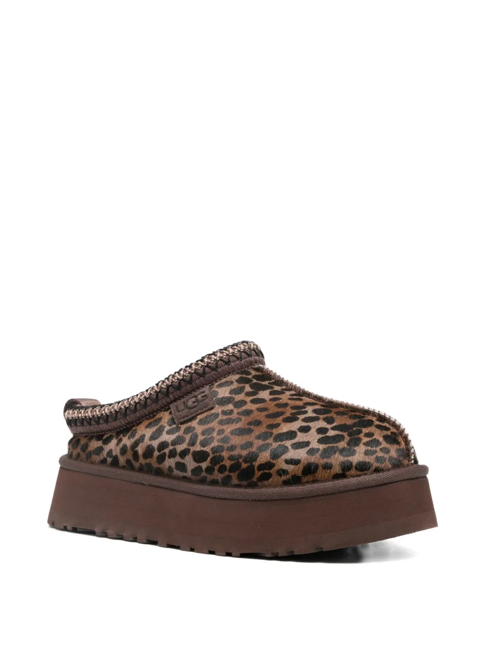 UGG Tazz Caspian leopard-print platform mules