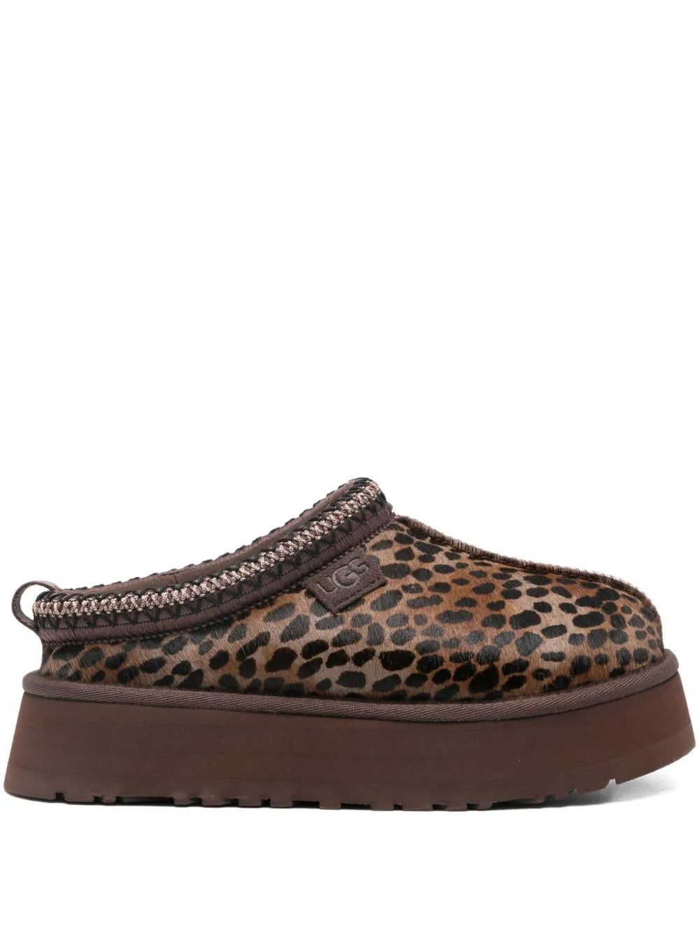 UGG Tazz Caspian leopard-print platform mules