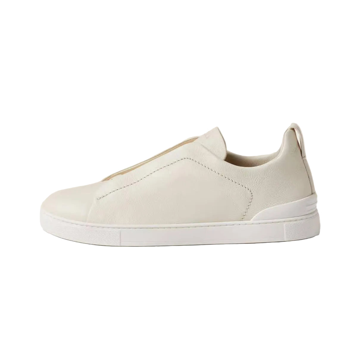 White Zegna Triple Stitch™ SECONDSKIN Sneakers