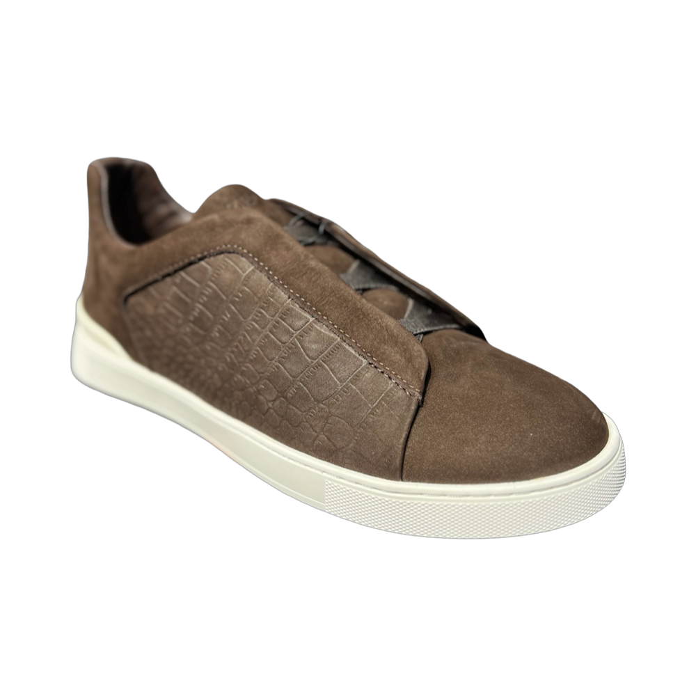 ZEGNA crocodile Triple Stitch™ sneakers