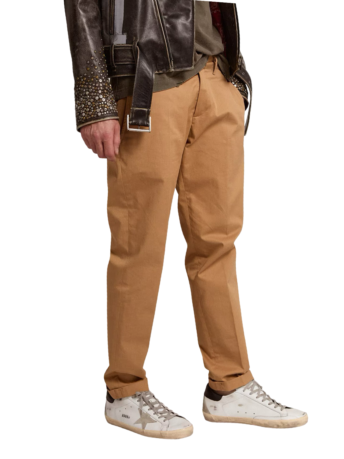 Golden Goose men Superstar Low Top Sneakers in white&black