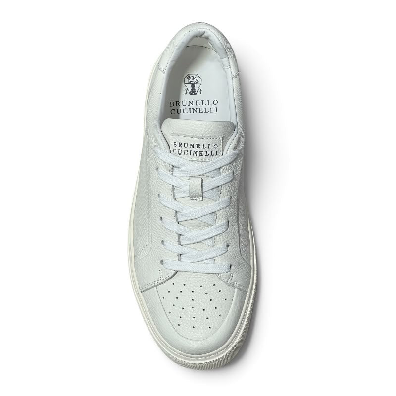 BRUNELLO CUCINELLI WHITE SNEAKERS