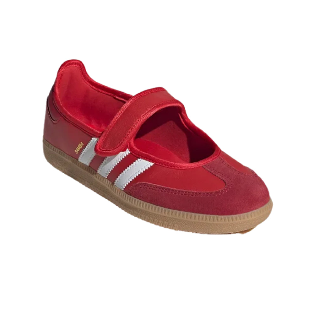 Adidas Samba mary Jane Women's Ballerina Shoes in Red