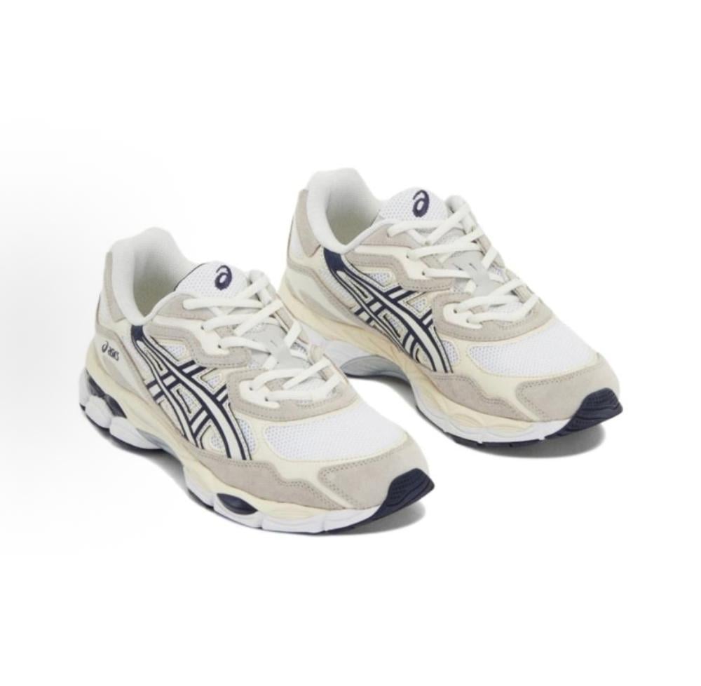 Asics Gel NYC White Midnight Navy