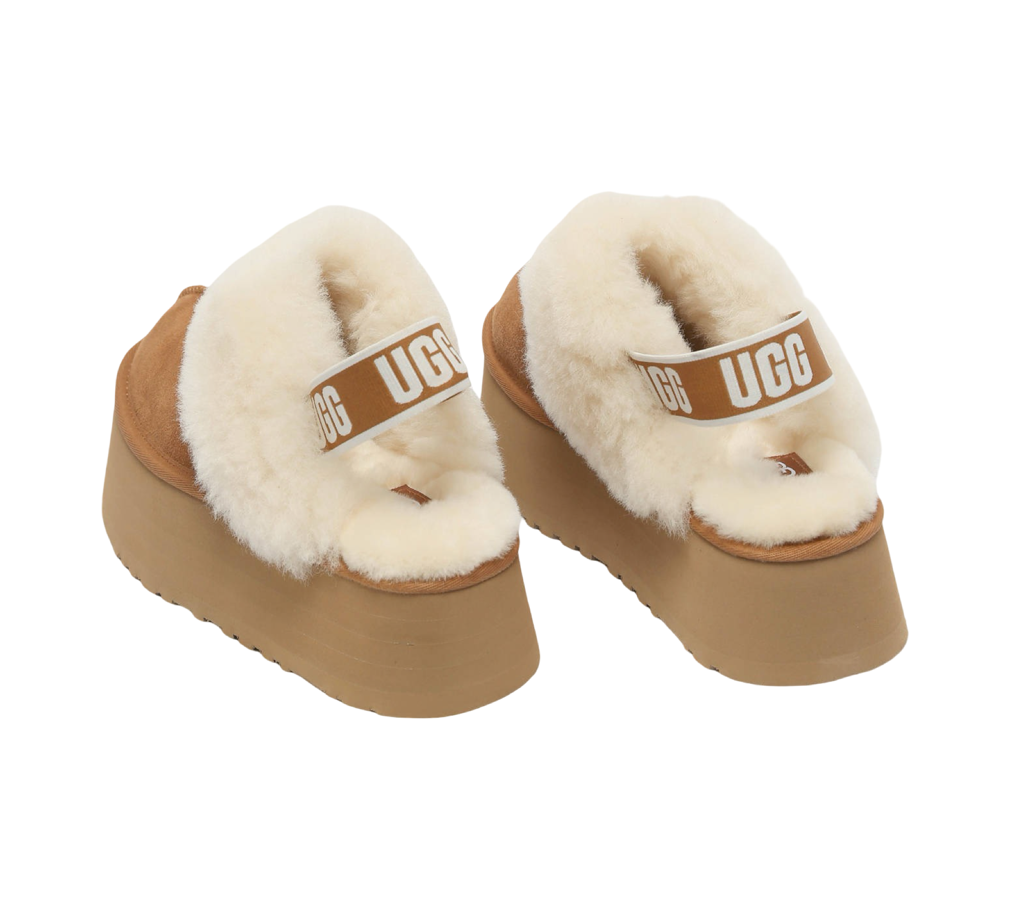 UGG Slippers with straps Funkette
Chestnut