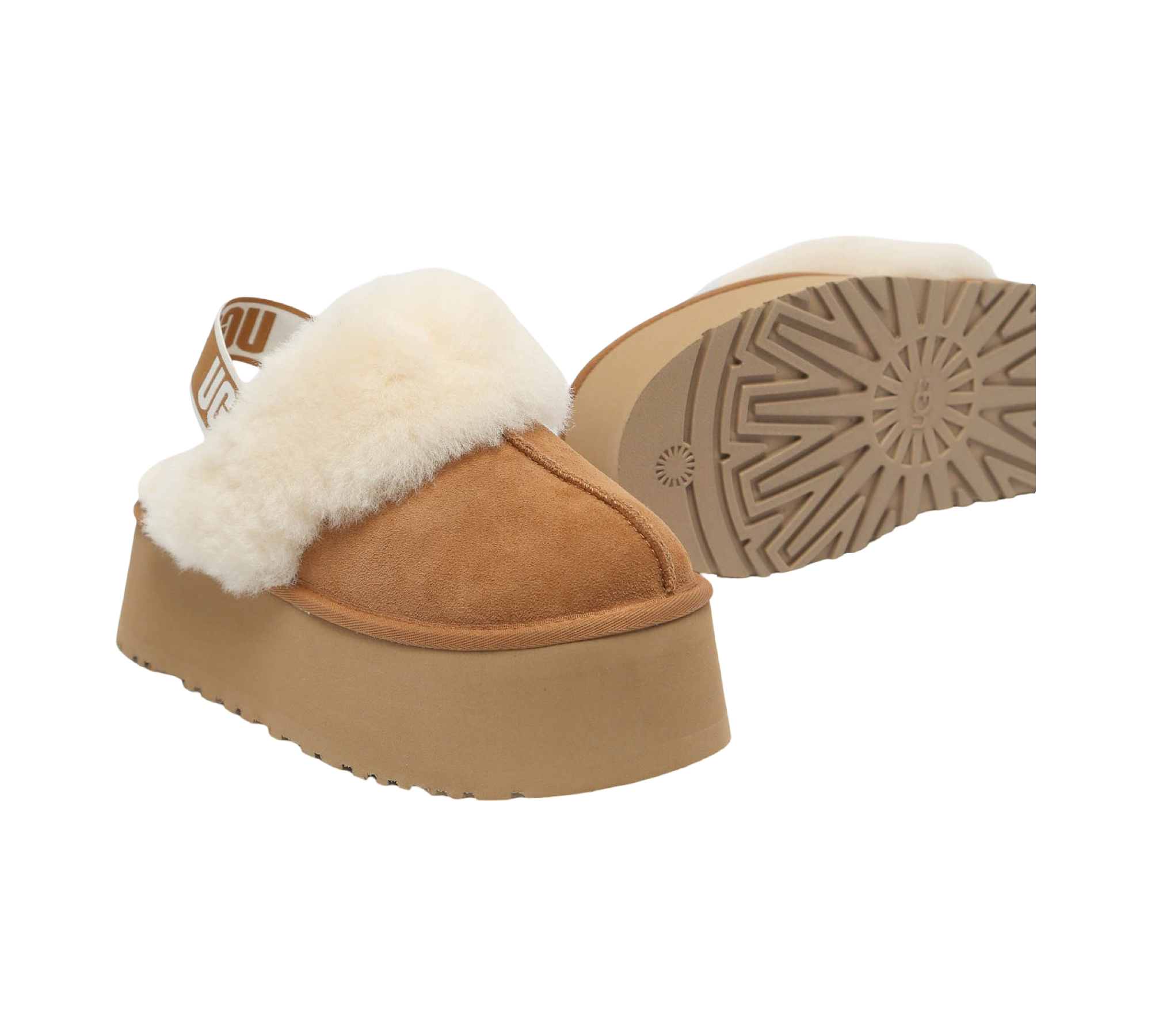 UGG Slippers with straps Funkette
Chestnut