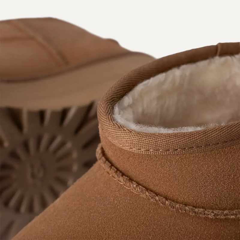 UGG Classic Ultra Mini Platform chestnut
