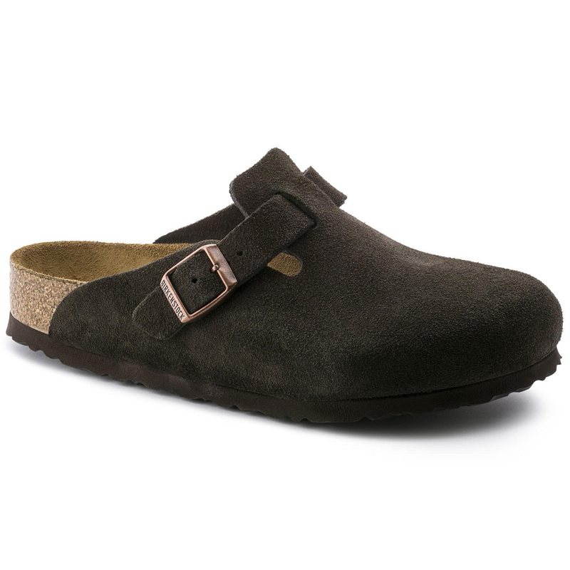 Birkenstock Boston Suede - Brown