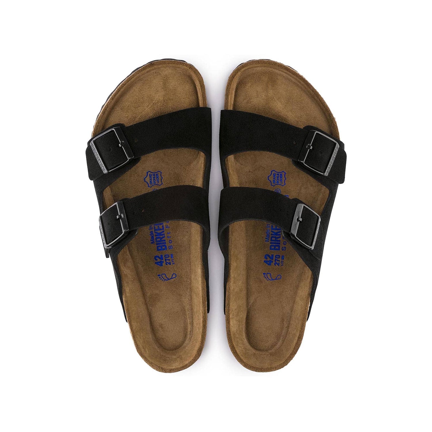 Birkenstock Arizona Suede Leather black