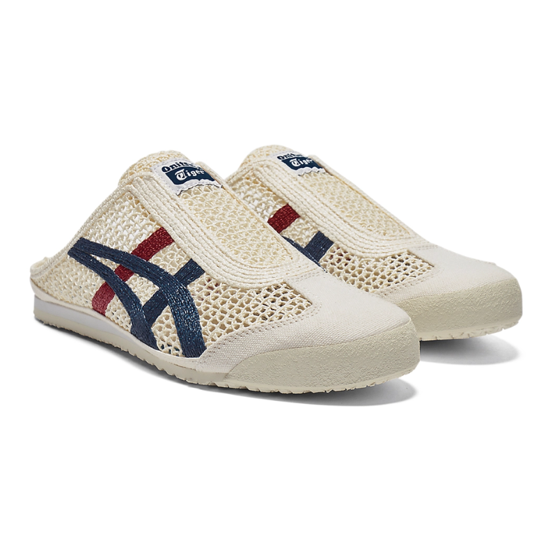 ONITSUKA TIGER MEXICO 66 SABOT CREAM MAKO BLUE RED