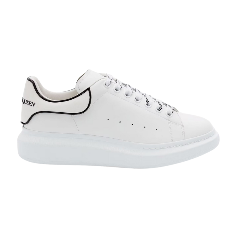 Alexander McQueen Oversized White Black Trim