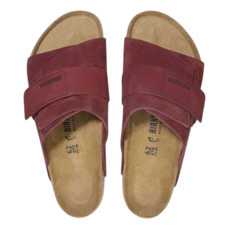 Birkenstock Kyoto Nubuck Leather/Suede – Zinfandel