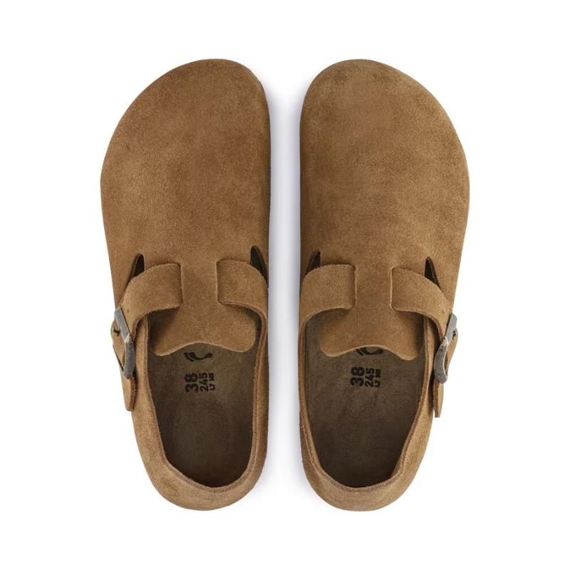 Birkenstock London – Suede Leather Mink