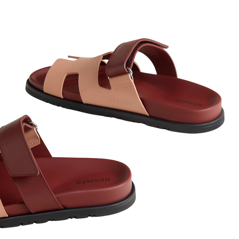 Hermes Chypre Sandal Beige/Perlino