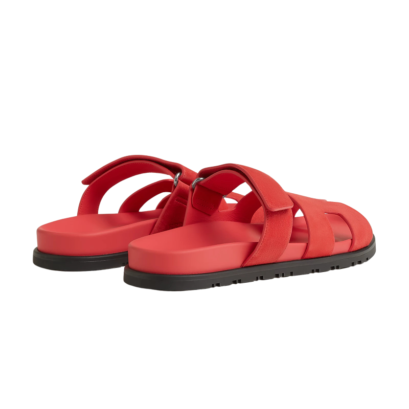 Hermes Chypre Sandal Rose/Vermillon