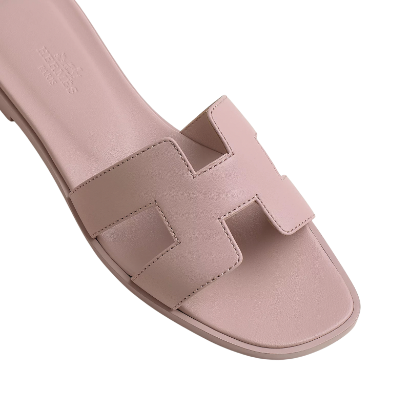 Hermes Oran Sandal Rose/Cancan