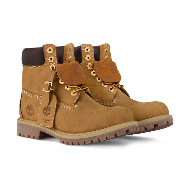 Louis Vuitton Timberland 6″ Ankle Boot – Wheat Monogram