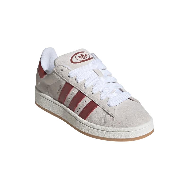 Adidas Campus 00s Crystal White / Core White / Preloved Ruby