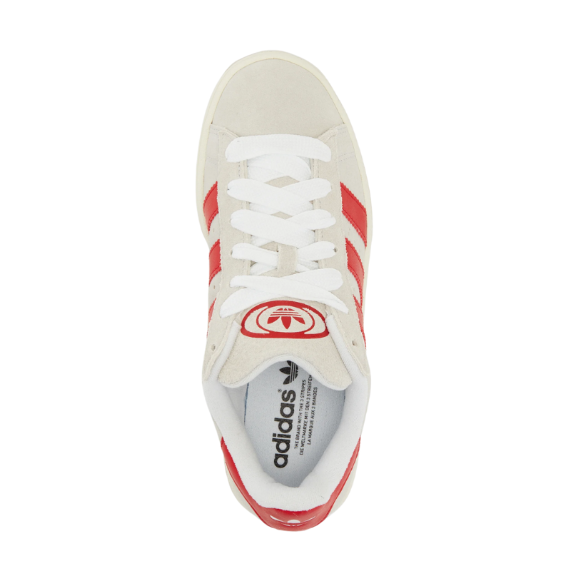 Adidas Campus 00s – Crystal White Better Scarlet