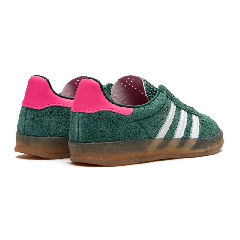 adidas Gazelle Indoor Collegiate Green Lucid Pink