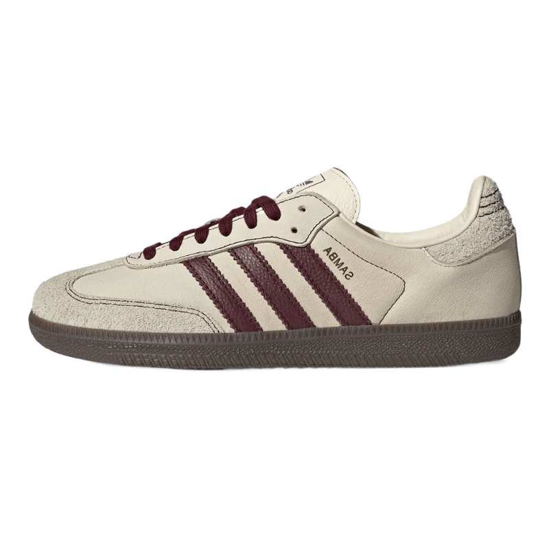 adidas Samba OG Wonder White Maroon