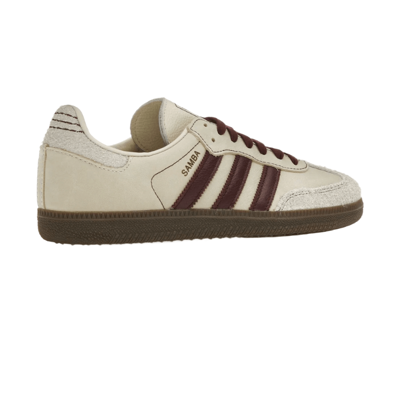 adidas Samba OG Wonder White Maroon