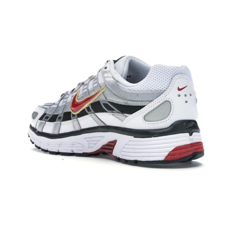Nike P-6000 Platinum Varsity Red