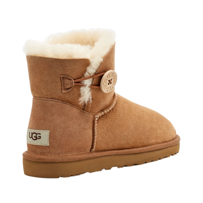UGG fur lined boots chestnut