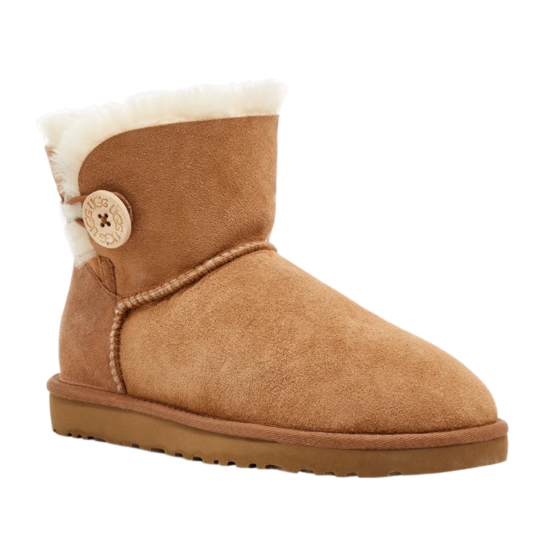 UGG fur lined boots chestnut