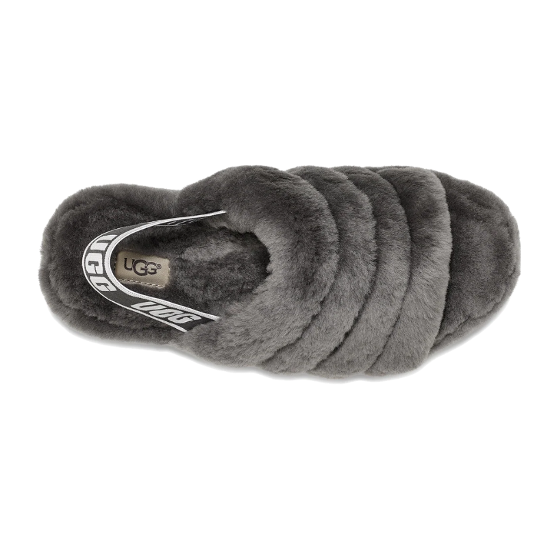 UGG Fluff Yeah Slide – Charcoal