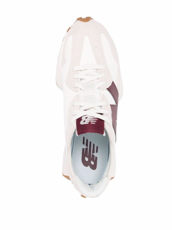 New Balance 327 'White Dark Red