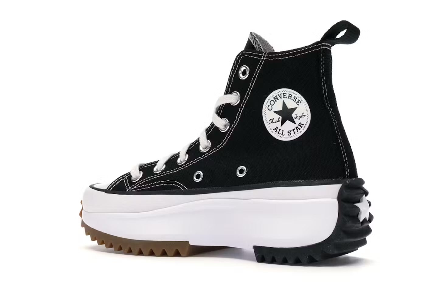 Converse Run Star Hike Hi Black White Gum