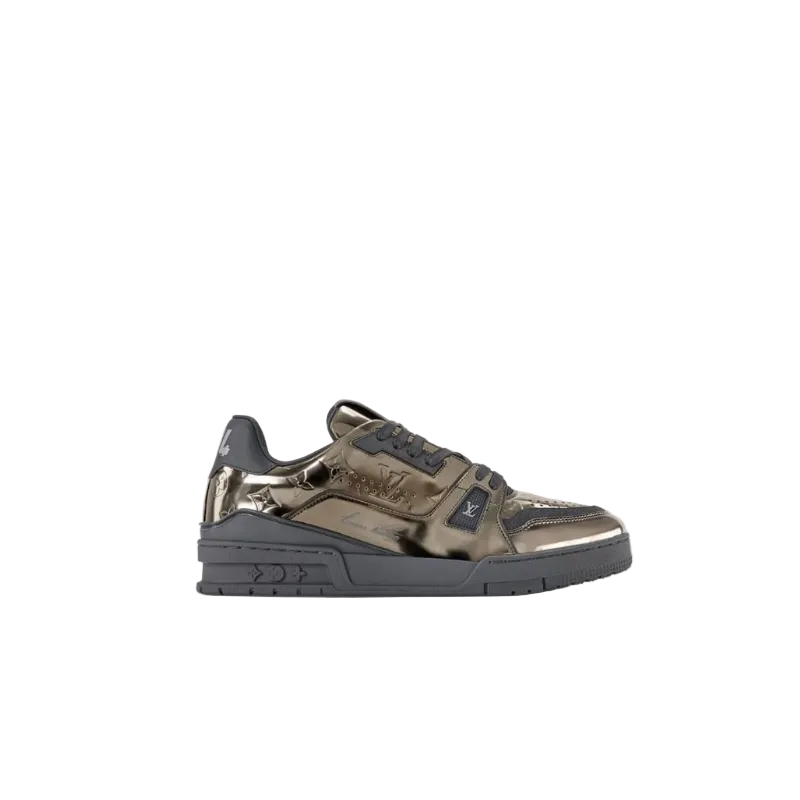 Louis Vuitton Trainer Sneaker Gold