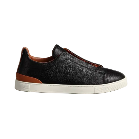 Brown Deerskin Triple Stitch™ Sneakers