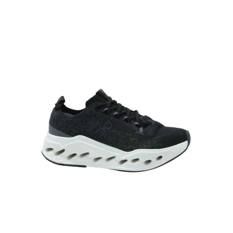 On Cloud Max Running Shoes Women - Black | Eclipse