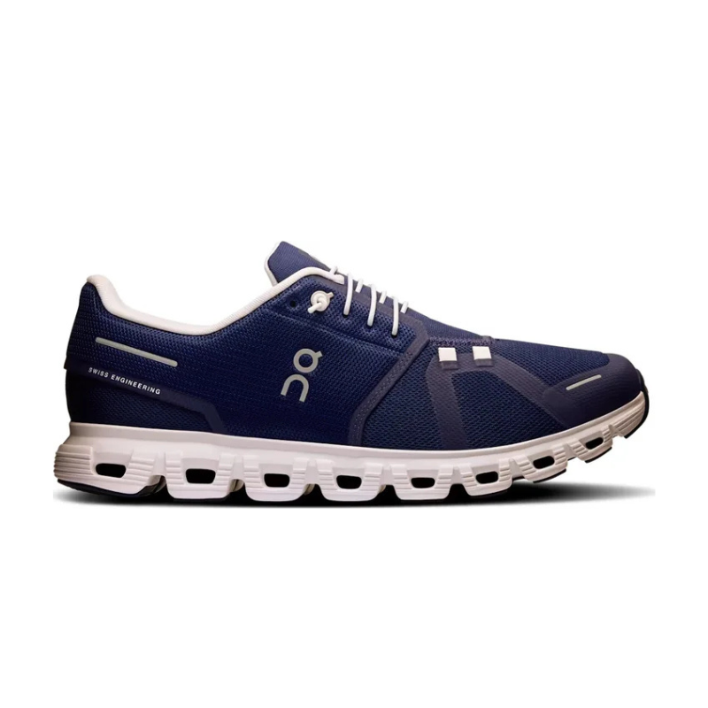 On Men's Cloud 6 Midnight/White