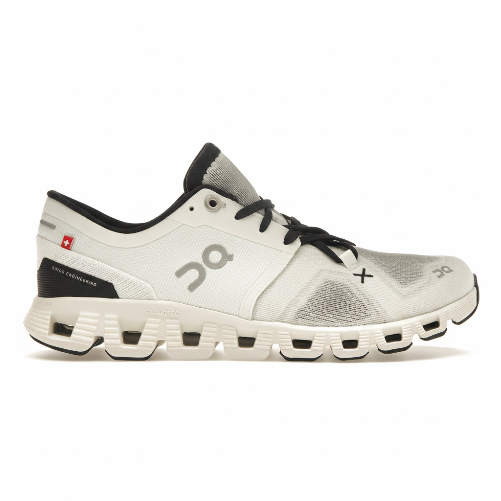 On Cloud X 3 White Black