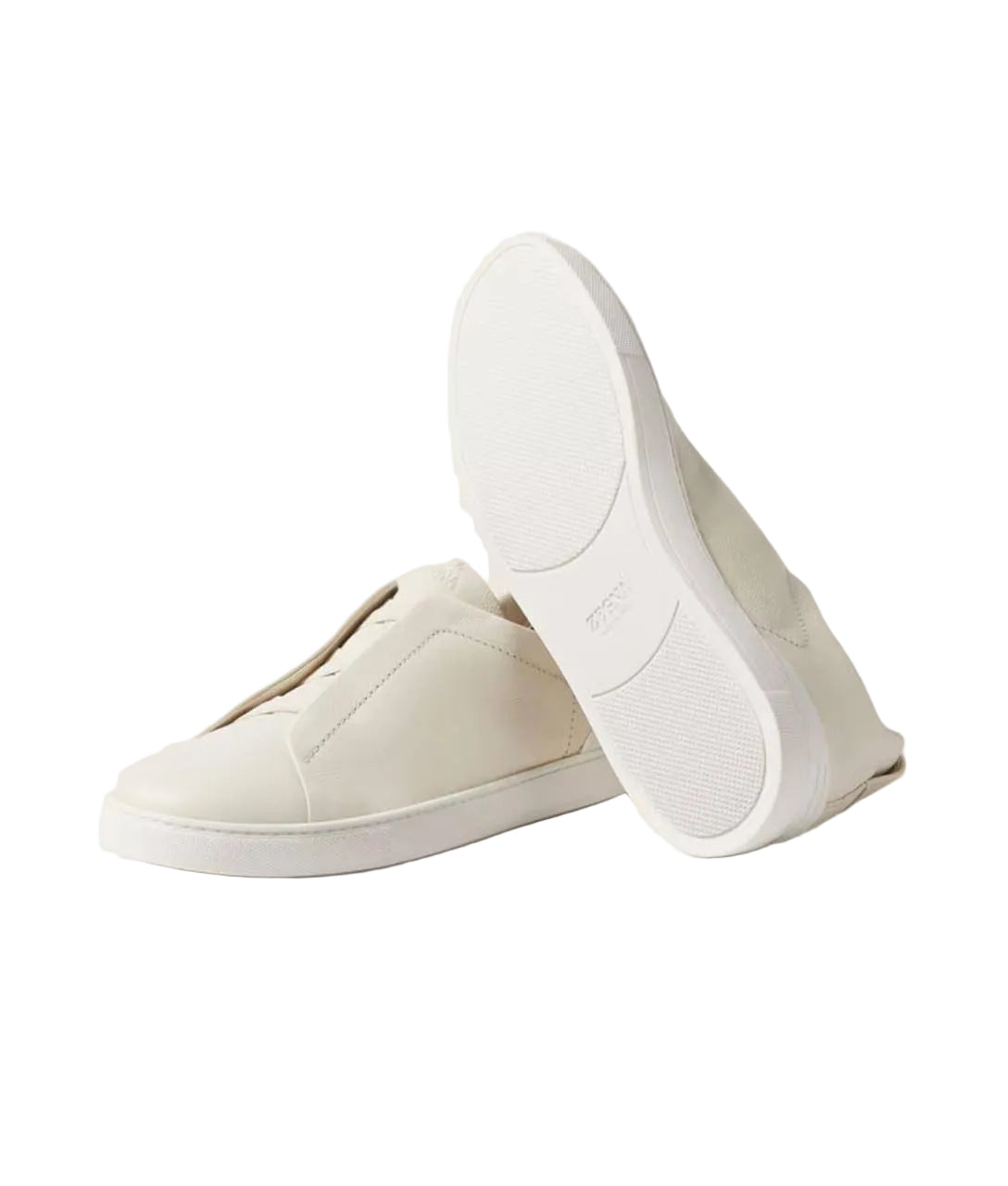 White Zegna Triple Stitch™ SECONDSKIN Sneakers