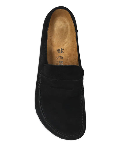 Birkenstock Naples suede loafer-style mules