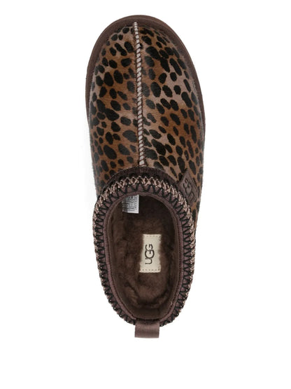 UGG Tazz Caspian leopard-print platform mules
