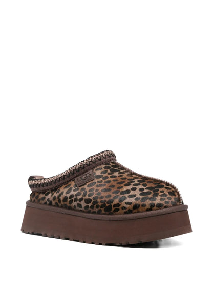 UGG Tazz Caspian leopard-print platform mules