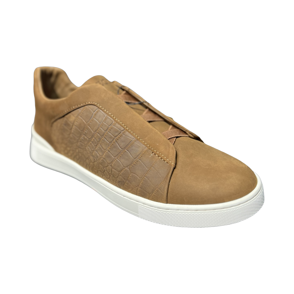 ZEGNA crocodile Triple Stitch™ sneakers