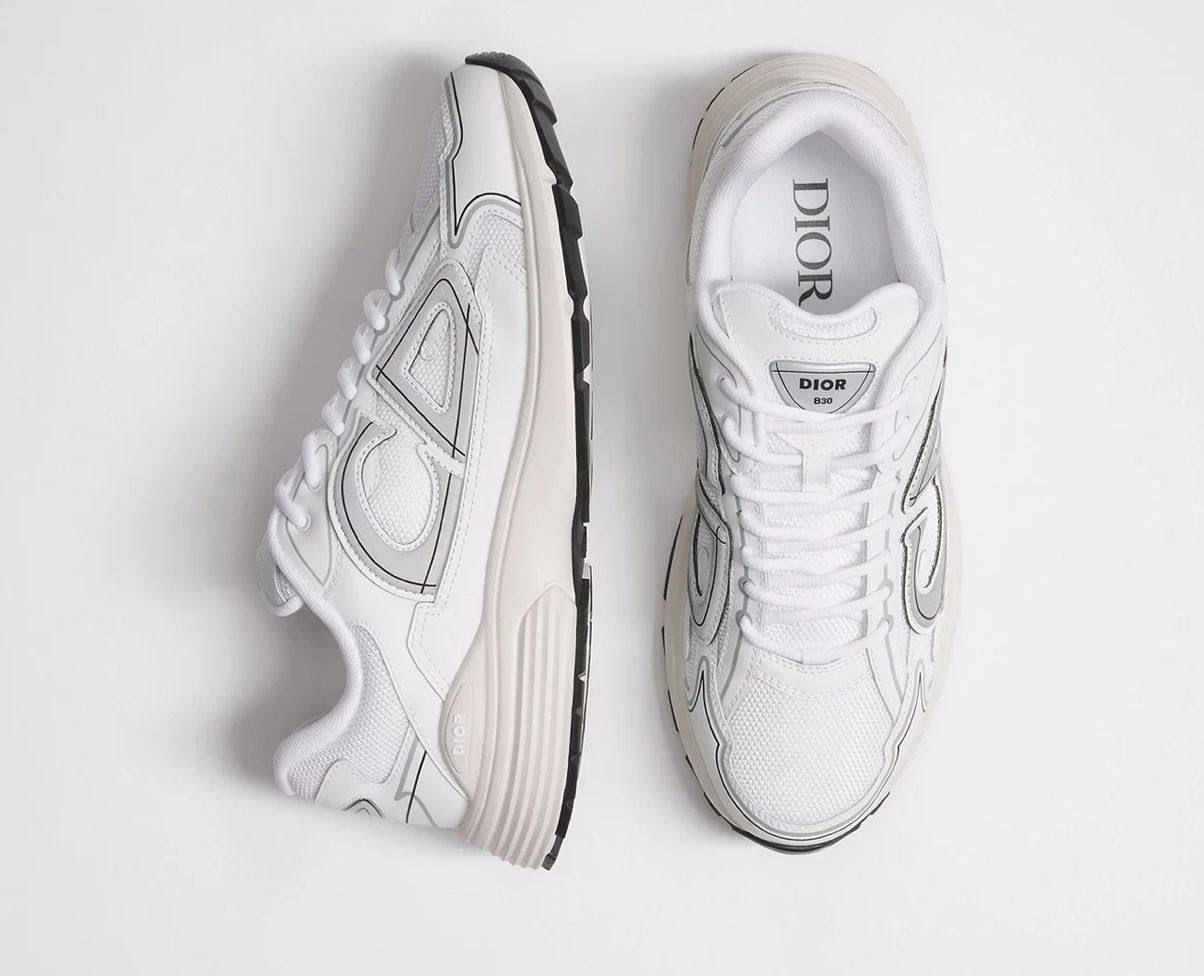 White Dior B30 Sneaker