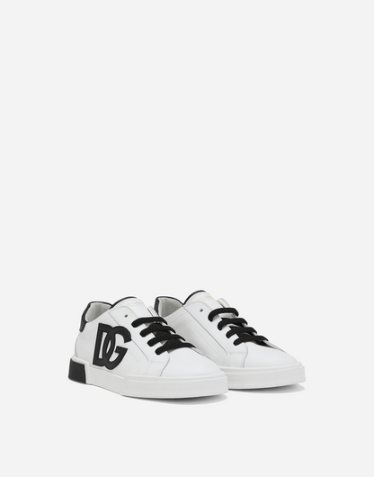 Dolce&gabanna Portofino vintage calfskin sneakers