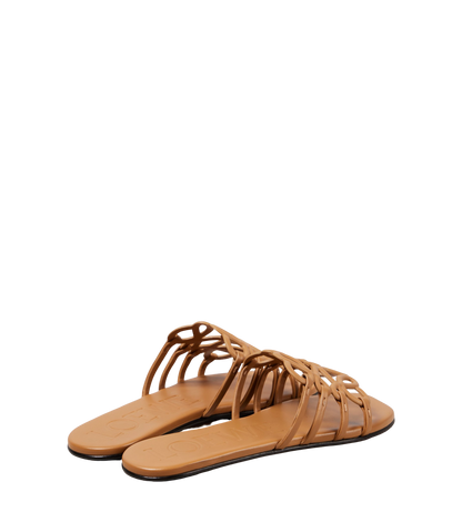 LOEWE
Petal Anagram leather slides